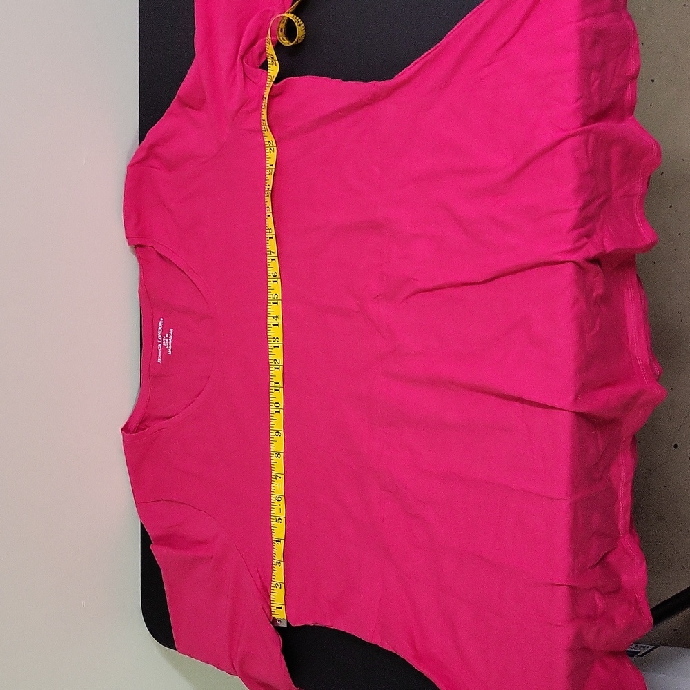Jessica London Pink Short Sleeve Shirt